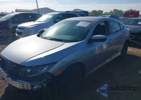 2019 Honda Civic Lx from USA, damaged, VIN 2HGFC2F62KH557310
